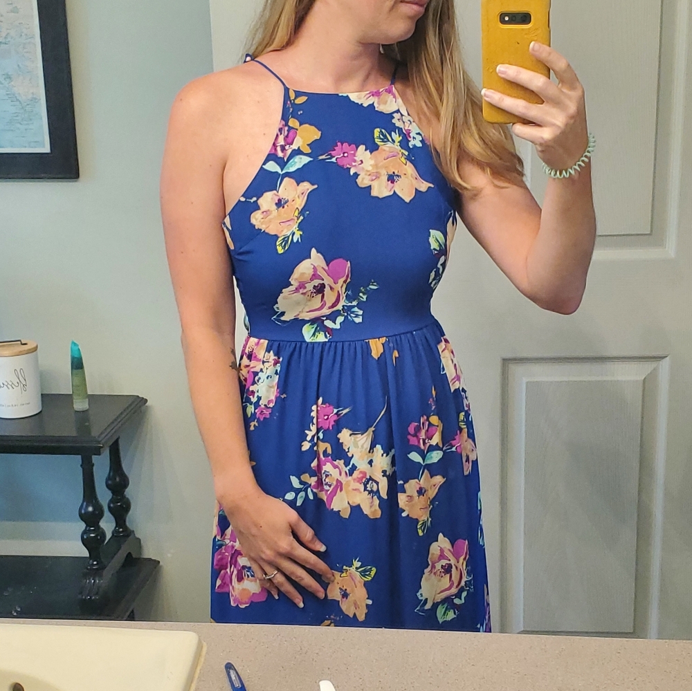 Brigitte Bailey floral maxi dress